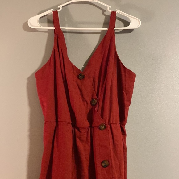 Medium rust midi dress nwt - Picture 2 of 5